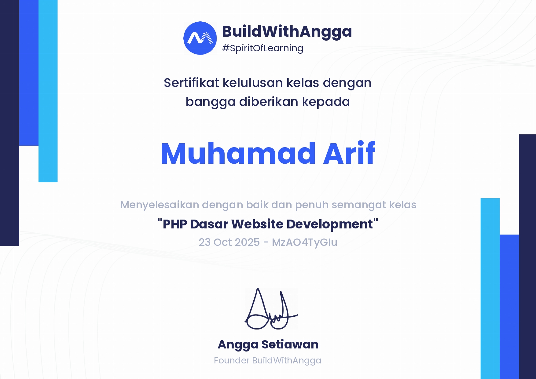 Certificate 6